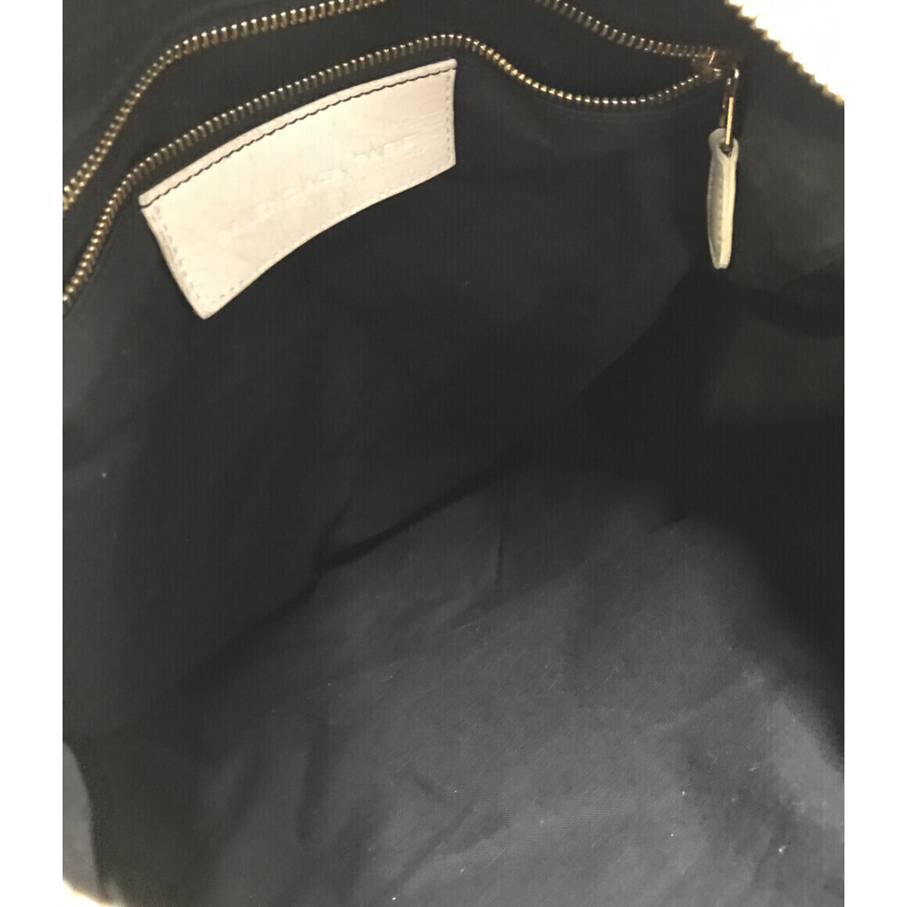 Balenciaga Giant leather Motocross Brief white Bag - Picture 3 of 6